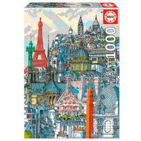 Puzzle Paris Carlo Stanga 1000 Piezas