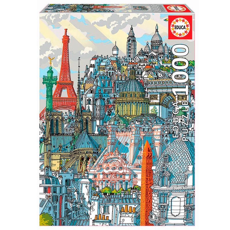 Puzzle-Paris-Carlo-Stanga-1000-Piezas