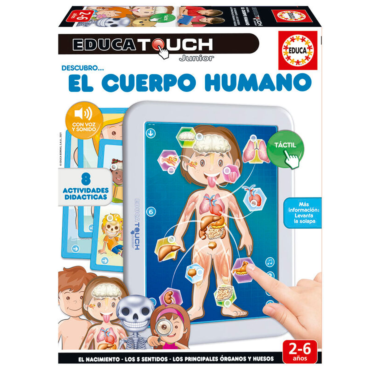 Educa Touch Aprendo El Cuerpo Humano 8317