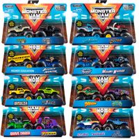 Monster Jam Pack 2 Vehículo Color Change 1:64