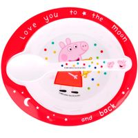 Peppa Pig Pack Plato + Cuchara