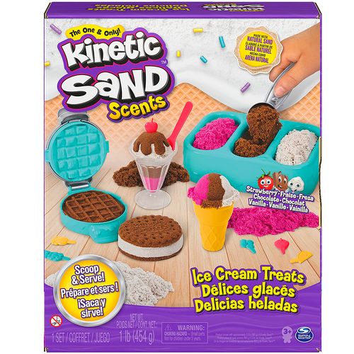 Kinetic Sand Scents Pack Helado y Golosinas