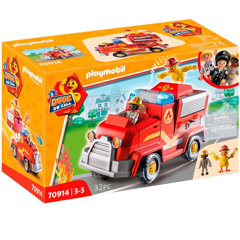 Playmobil-Duck-on-Call-Vehiculo-Bomberos