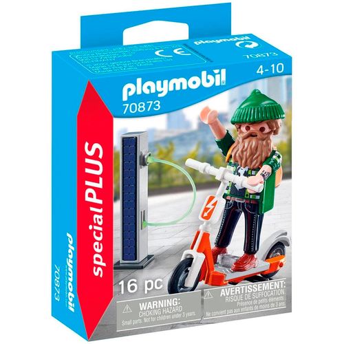 Playmobil Special Plus Hípster con Scooter