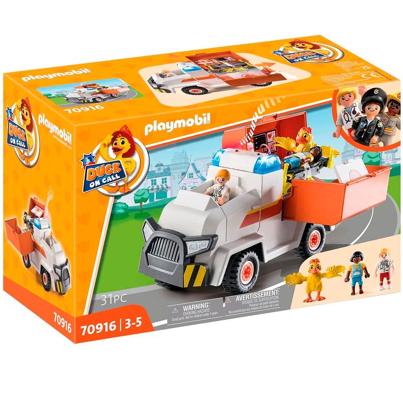 Playmobil-Duck-on-Call-Ambulancia