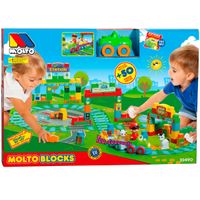 Molto Blocks Tren + Tapiz