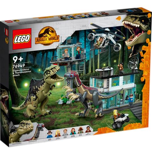 Lego Jurassic World Dominion Ataque Gigantosaurus
