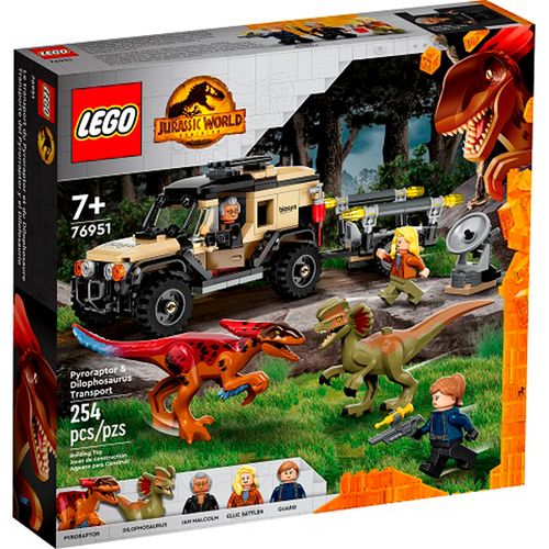 Lego Jurassic World Dominion Transporte Dinosaurio