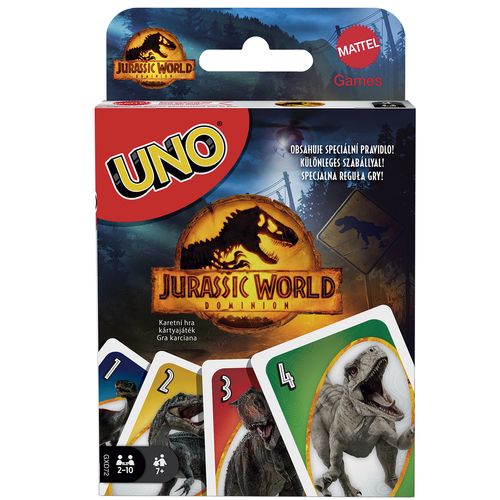 Jurassic World Dominion Uno Juego Cartas