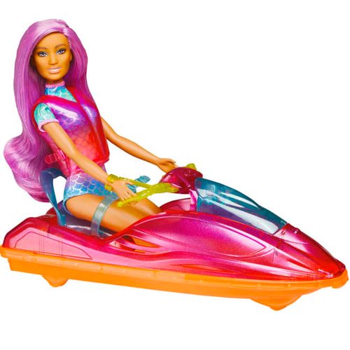 Barbie Dreamtopia y su Moto de Agua