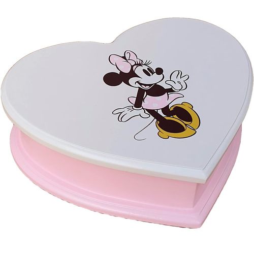 Minnie Mouse Joyero Madera Corazón