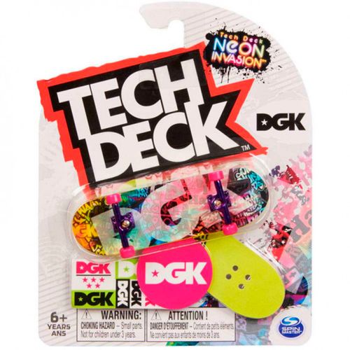 Tech Deck Pack Neon Invasion Individual Surtido