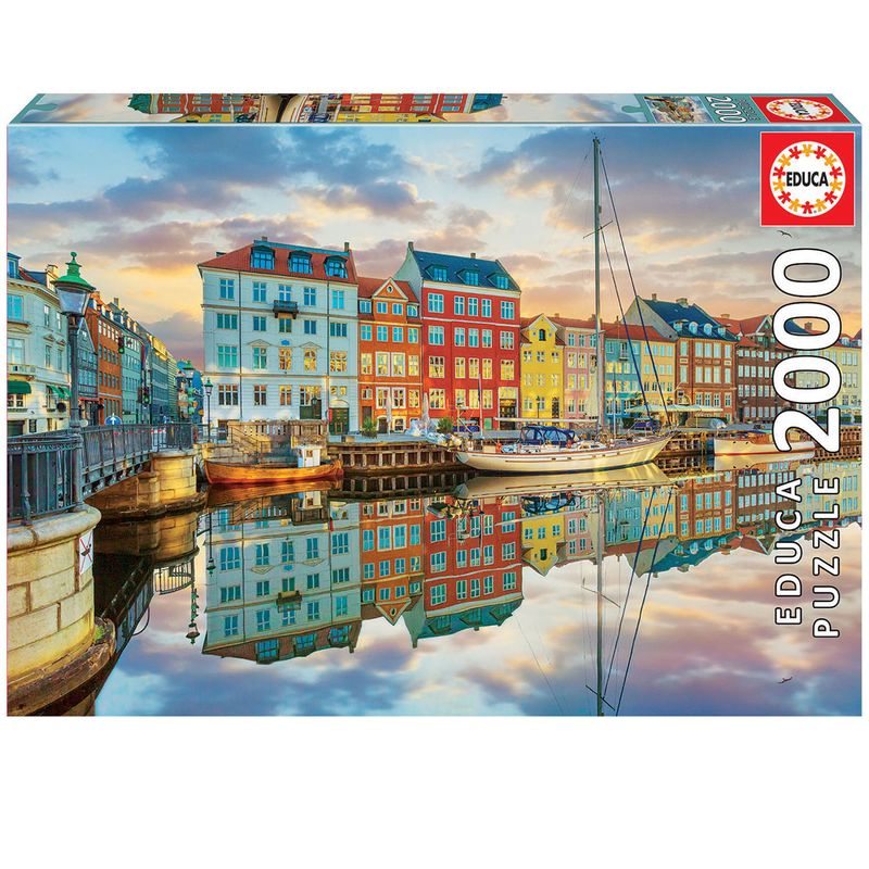 Puzzle-Puerto-Copenhague-2000-Piezas
