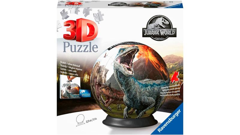 Puzzle 3d Ravensburger Puzzle 3D Ball 72 p - Jurassic World