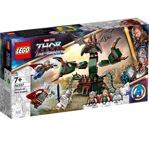 Lego Thor Love & Thunder Ataque Nuevo Asgard