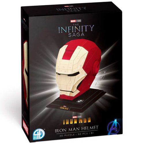 Los Vengadores Iron Man Puzzle 3D Casco