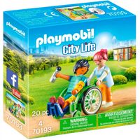 Playmobil City Life Paciente en Silla de Ruedas