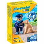 Playmobil-123-Policia-con-Perro