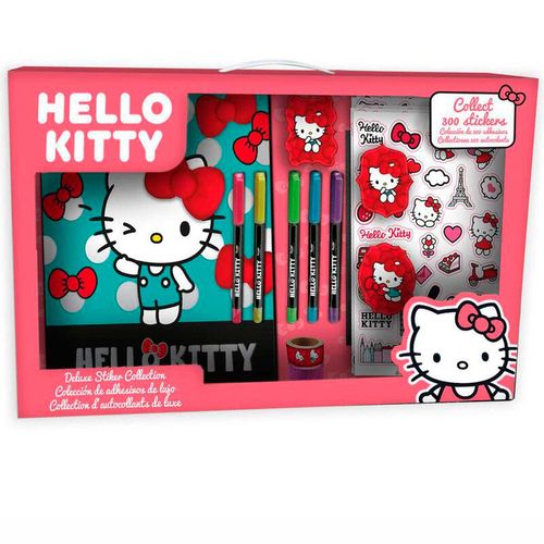 Hello Kitty Pack Adhesivos Deluxe