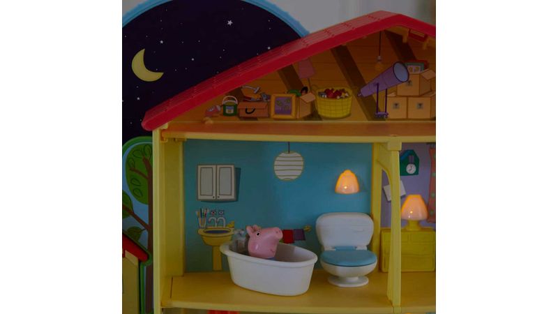 Juguete Peppa Pig Hasbro La casa de Peppa: día y noche