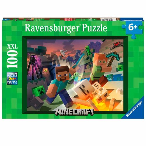 Minecraft Puzzle 100 Piezas XXL