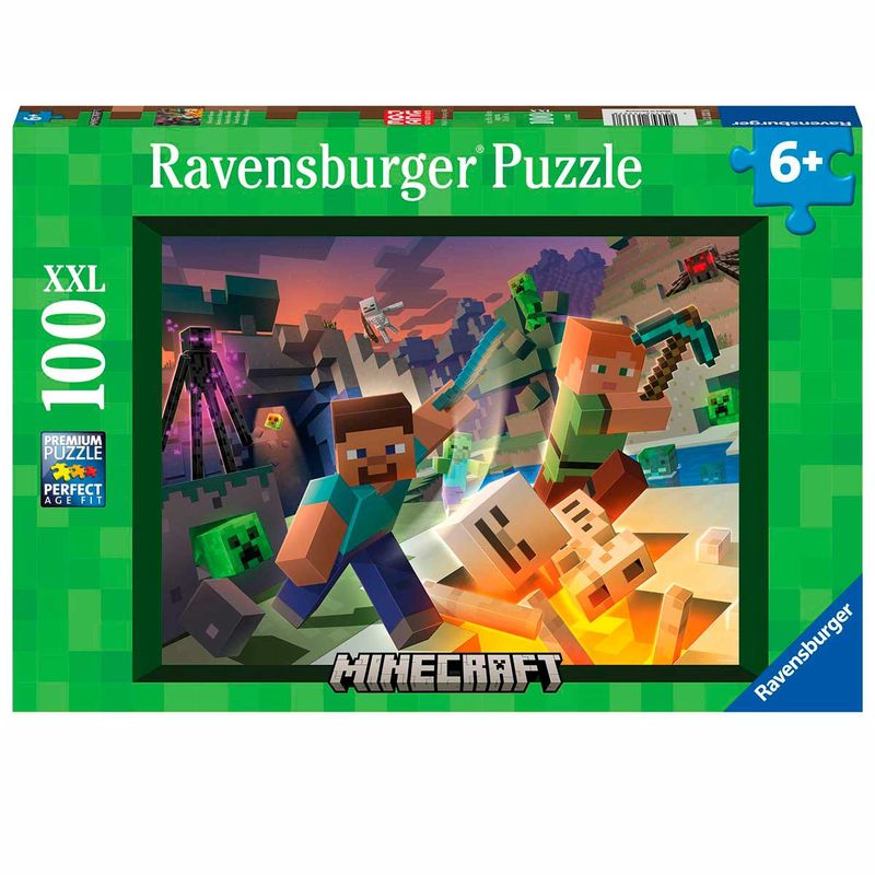 Minecraft-Puzzle-100-Piezas-XXL