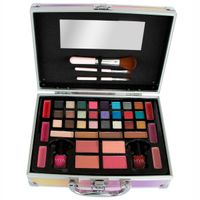 Estuche Maquillaje Rosa Glitter