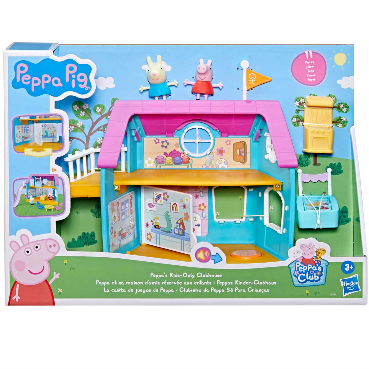 Mm Contable Teórico Peppa Pig Playset la Casita de Juegos de Peppa