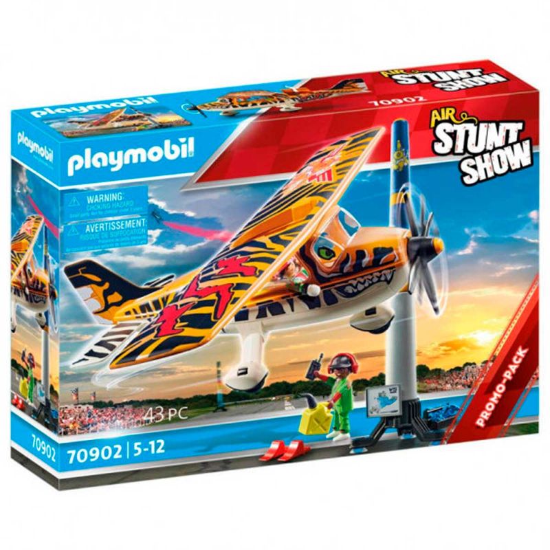 Playmobil-Air-Stuntshow-Avioneta-Tiger