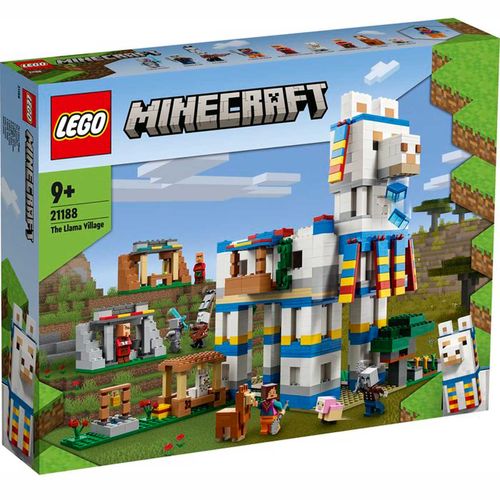Lego Minecraft el Pueblo-Llama