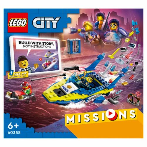 Lego City Misiones Investigación Policía Acuática