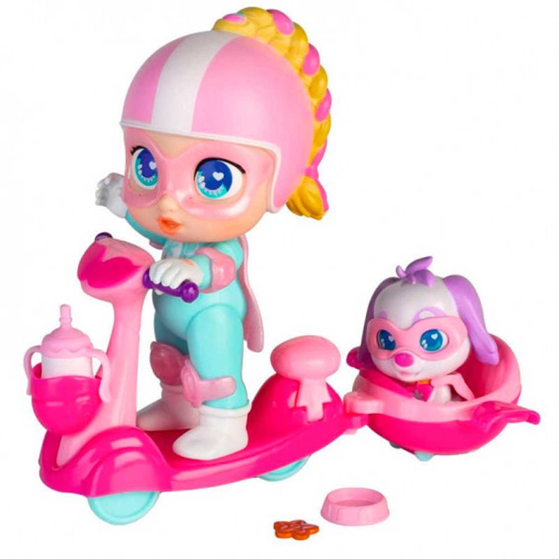Super-Cute-Little-Babies-Muñeca-con-Scooter