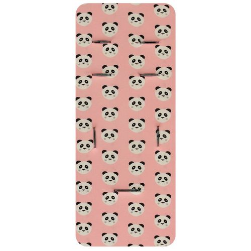 Colchoneta Viscoelástica y algodón Pandas rosa