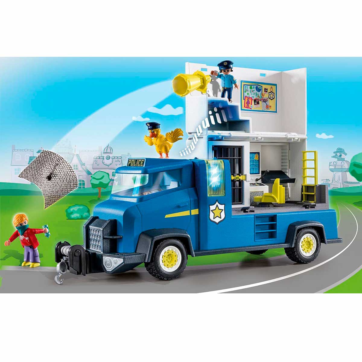 Camion policia online playmobil