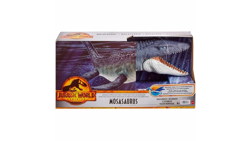 Mala suerte sueño Gracias por tu ayuda Jurassic World Dominion Mosasaurus Defensor Océano
