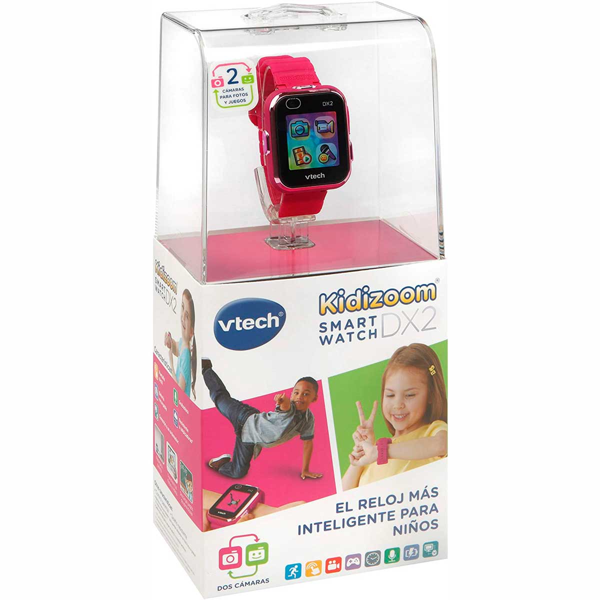 Autorizar Insignia colgar Kidizoom Smart Watch DX2 Rosa