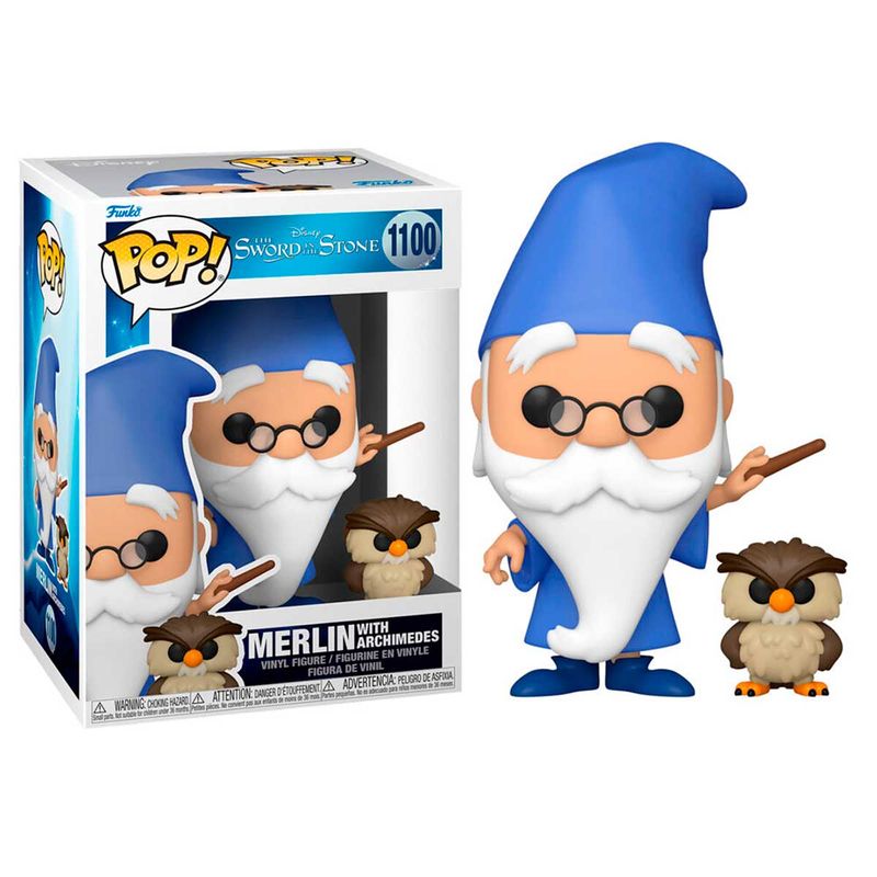 Funko-POP--Merlin-Encantador-Merlin---Arquimedes