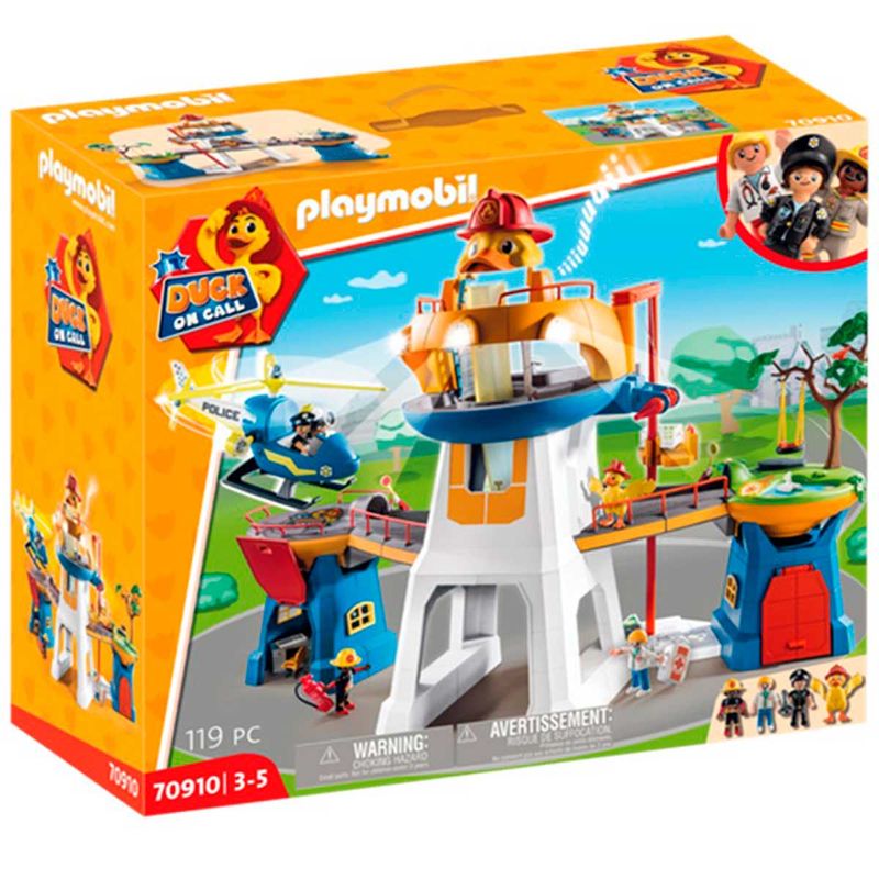 Playmobil-Duck-on-Call-Cuartel-General