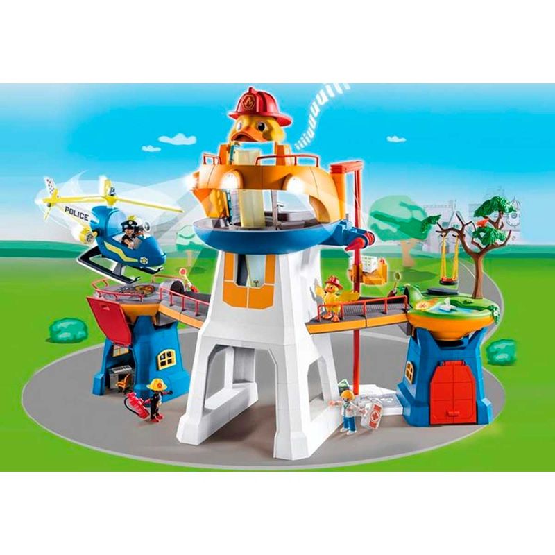 Playmobil-Duck-on-Call-Cuartel-General_1