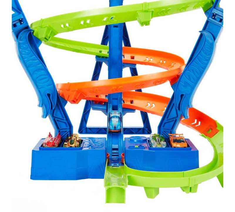 Pista hot wheels espiral on sale