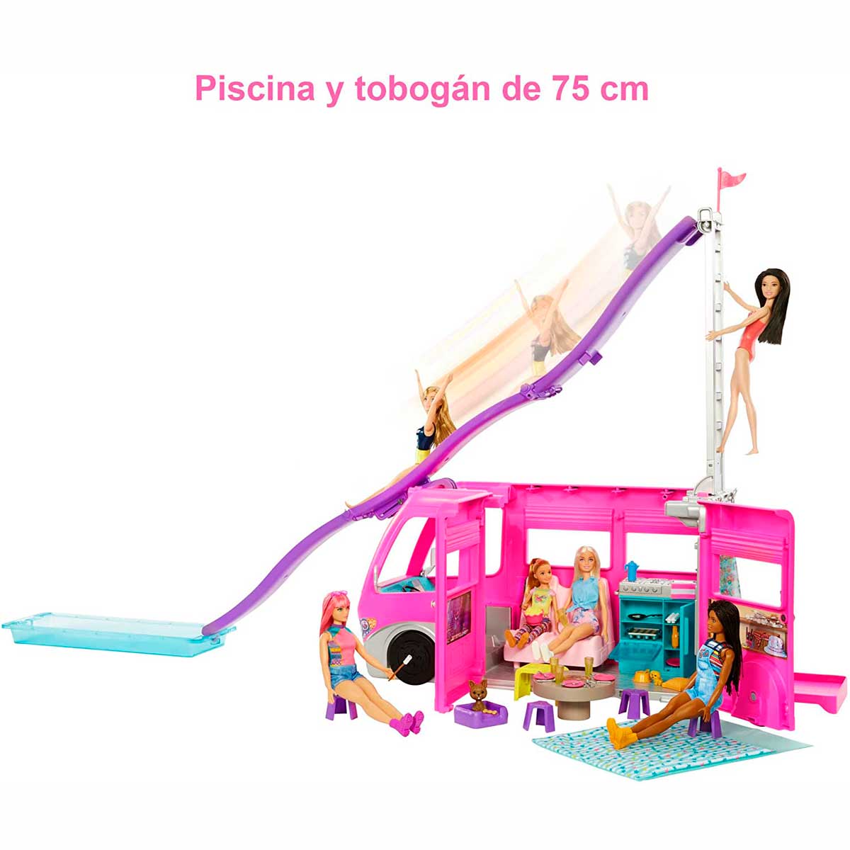 Barbie DreamCamper Caravana de Ensue o