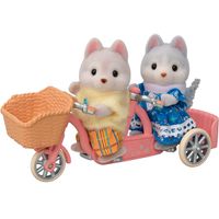 Sylvanian Families Pack Hermanos Husky Tandem