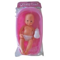 Muñeca Bebé con Bañera