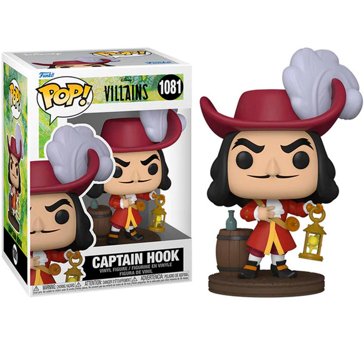 POP! Disney Villanos Capitán Hook