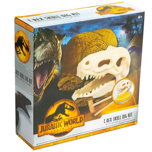 Jurassic World Pack Excavación Cráneo T-Rex