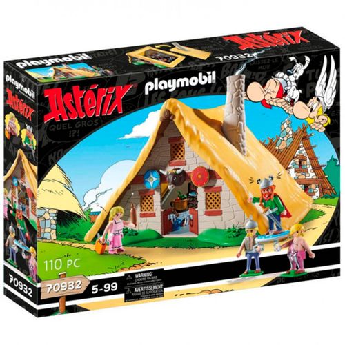 Playmobil Astérix: Cabaña de Abraracúrcix