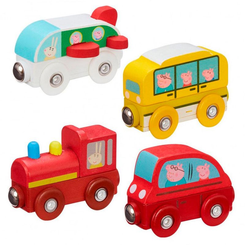 Peppa-Pig-Vehiculo-Madera-Surtido