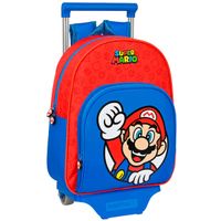 Super Mario Mochila Escolar Carro