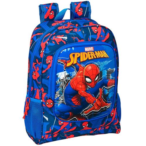 Spiderman Mochila Escolar Adaptable