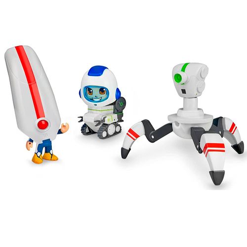 Pinypon Action Pack Astronauta & Robots